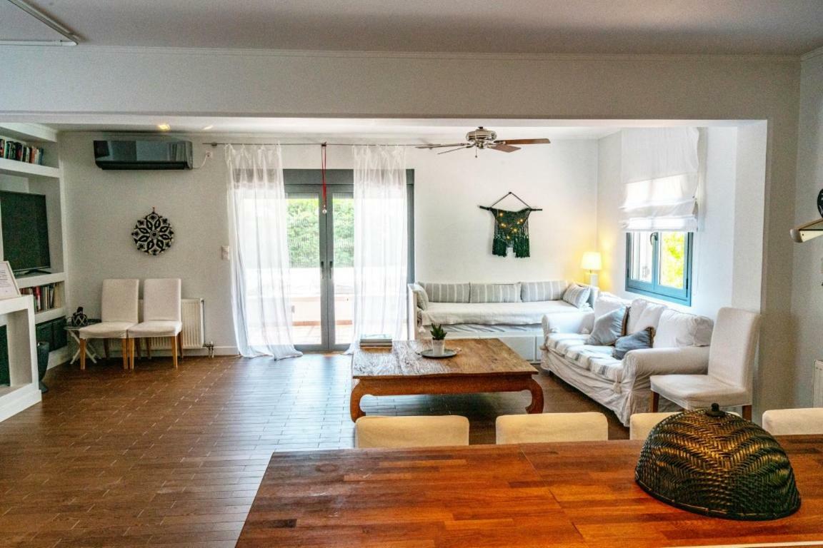Zen Villa In สคีเนียส ภายนอก รูปภาพ