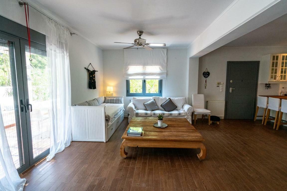 Zen Villa In สคีเนียส ภายนอก รูปภาพ